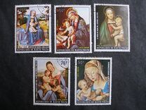 [Airmail - Christmas - Virgin with Child Paintings, Typ LW]