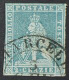 [Lion of Toscany - Printed on White Paper, Different Watermark, type A16]