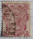 [Queen Victoria - Small White Control Letters in Corners, 类型 K]