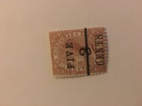 [No.22 & 27 Surcharged, type H]
