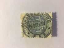 [Coat of Arms - Wagon with Pole, Value in Green, type K12]