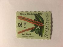 [Airmail - Royal Wedding of Prince Charles and Lady Diana Spencer - Issues of 1971 Overprinted "Royal Wedding 1981" and Surcharged, type KW]