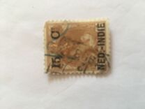 [Queen Wilhelmina - Netherlands Postage Stamps of 1899 Overprinted "NED.-INDIË" and Surcharged, type E2]