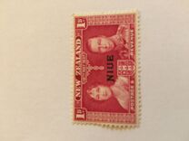 [New Zealand Postage Stamps Overprinted "NIUE", type AD]