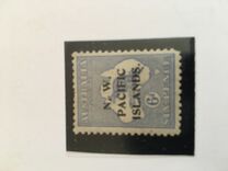 [Australian Postage Stamps Overprinted "N. W. PACIFIC ISLANDS" - "P" in "PACIFIC" above "S" - Different Watermark, type A18]