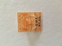 [Straits Settlements Postage Stamps Overprinted "B M A MALAYA" in Black or Red Colour, type A1]