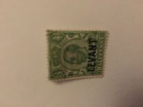 [Great Britain Postage Stamps Overprinted "LEVANT", type K]