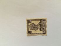 [India Postage Stamps Overprinted "PAKISTAN" in Small, type A4]