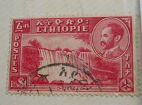 [Views with Medallion Portrait of Haile Selassie Inset, type IJ]