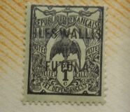 [New Caledonia Postage Stamps Overprinted "ILES WALLIS - et - FUTUNA", type A]