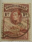 [King George VI & Christiansborg Castle, Accra, type Q1]