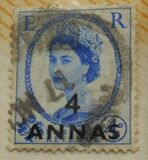 [Queen Elizabeth II - Great Britain Postage Stamps of 1952-1954 Surcharged, סוג CH]
