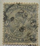[King George V, 1865-1936 - Inscription "INDIA POSTAGE", סוג XAV]