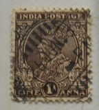 [King George V, 1865-1936 - Inscription "INDIA POSTAGE", Вид XBY]