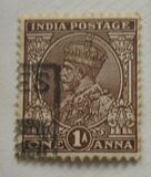 [King George V, 1865-1936 - Inscription "INDIA POSTAGE", Вид XBY]