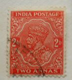 [King George V, 1865-1936 - Inscription "INDIA POSTAGE", Вид XAZ4]