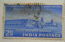 [The 4th World Forestry Congress, Dehra Dun, type CN]