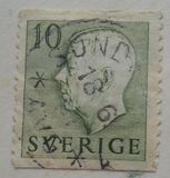 [King Gustaf VI Adolf of Sweden - Without Imprint, τύπος DB]