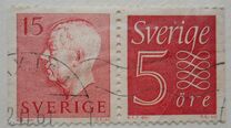[King Gustaf VI Adolf of Sweden - Without Imprint, τύπος DB3]