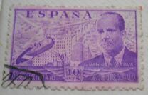 [Airmail - Juan di la Cierva - Different Perforation - Stoneprint from F.N.M.T, 类型 LH14]