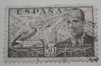 [Airmail - Juan di la Cierva - Different Perforation - Stoneprint from F.N.M.T, 类型 LH10]