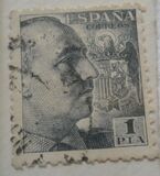 [General Franco - Without Imprint below Value, tipas LI23]