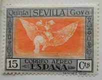 [Airmail - The 100th Anniversary of the Death of Francisco de Goya, type CR1]