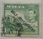 [King George VI and Local Motifs Overprinted "SELF-GOVERNMENT - 1947", ประเภท BA2]