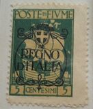 [New Daily Stamps from 1923 Overprinted "REGNO/D'ITALIA", тып BI]