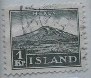 [The Dynjandi Waterfall and the Volcano Hekla, Tüüp BD]