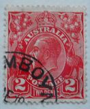 [King George V - Different Watermark, type B35]