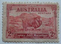 [The 100th Anniversary of the Death of Captain John Macarthur, tegund R1]