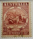 [The 100th Anniversary of the First Australian Postage Stamp, type BR]