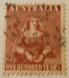 [The 100th Anniversary of the First Australian Postage Stamp, type BS]