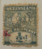 [Queen Victoria with Widow's Veil, type V]