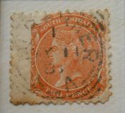 [Queen Victoria - New Watermark, Perforated or Rouletted, type F]
