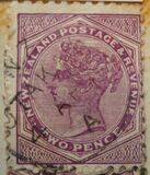 [Queen Victoria - Inscription "NEW ZEALAND - POSTAGE & REVENUE", 类型 L]