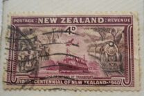 [The 100th Anniversary of Proclamation of British Sovereignty over New Zealand, type DA]