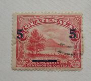 [National Symbols - Surcharged, type LT]