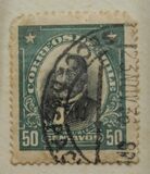 [Personalities - Inscribed "CHILE CORREOS", Tip AW]