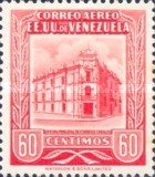 [Airmail - Caracas Central Post Office - Inscription "CORREOS - EE. UU. VENEZUELA", тип AIK20]