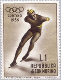 [Winter Olympic Games - Cortina d` Amprezzo 1956, Italy, jenis HT]