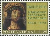 [The 50th Anniversary of the Ordination of Pope Paul VI, type LJ]