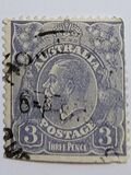 [King George V - Different Watermark, tip B36]