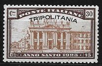 [Holy Year - Italian Postage Stamps Overprinted "TRIPOLITANIA", 类型 G1]