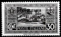 [The 700th Anniversary of the Death of St. Anthony of Padua - Not Issued Stamps Overprinted "TRIPOLITANIA", Typ BH2]