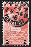 [Overprint - The 50th Anniversary of the Italian State 1911, tip AZ1]