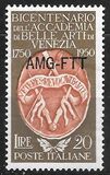 [The 200th Anniversary of the Founding of the Academy of Fine Arts, Venice - Italy Postage Stamp Overprinted "AMG-FTT", type AO]