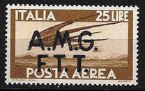 [Airmail -  - Italy Postage Stamps of 1945 Overprinted "A.M.G.F.T.T.", type B4]