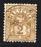 [Helvetia - Cross & Shield - Fiber Paper, प्रकार L]